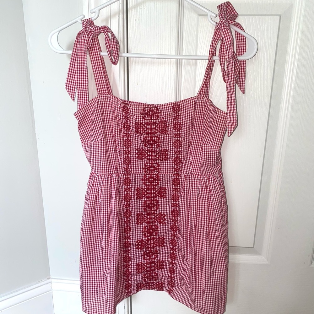 Alter’d State Red Checkered Tank